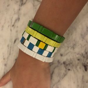 Roxanne Assoulin Bracelet, Blue and White